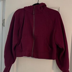 lululemon athletica scuba oversized full zip
